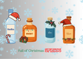Carte de Noël comique - Full of Christmas Spirits - GP Creations